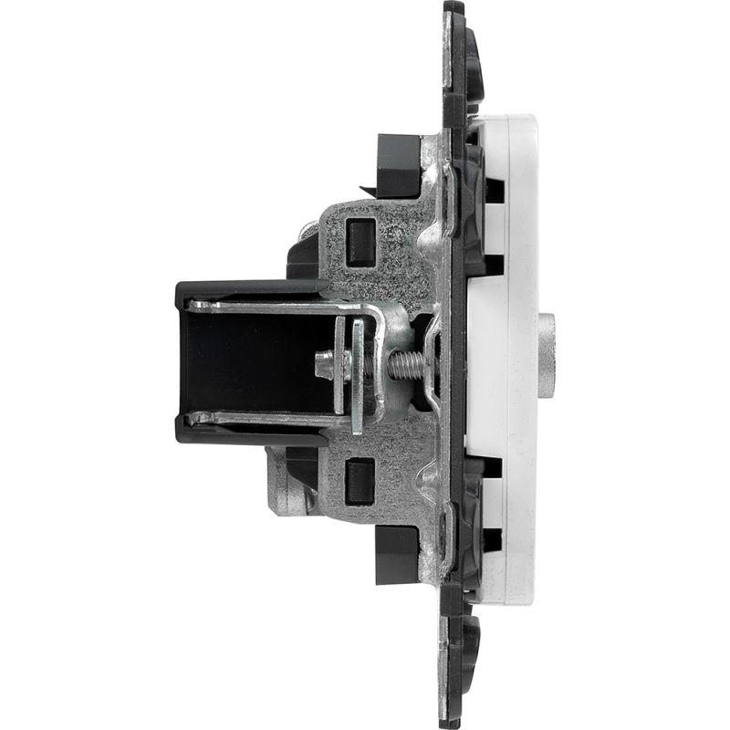 Механизм розетки TV оконечной Valena Allure 1 выход 10дБ 0-862МГц с лиц. панелью бел. Leg 753760