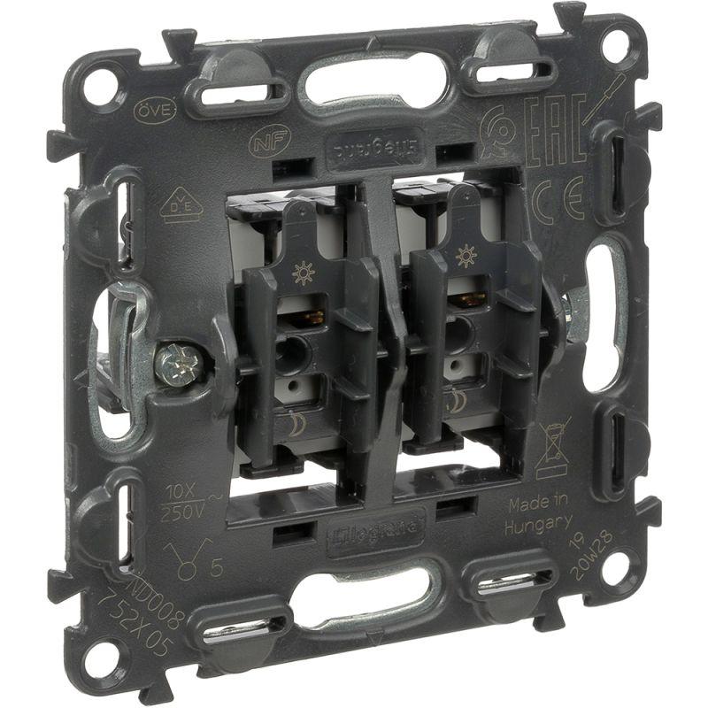 Механизм выключателя 2-кл. СП Valena In