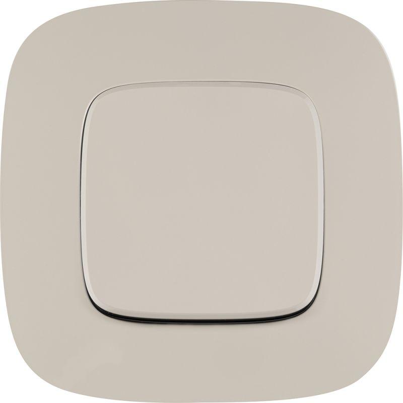 Механизм выключателя 1-кл. СП Valena Allure 10А IP20 250В 10AX с лиц. панелью безвинт. зажимы сл. кость Leg 752801