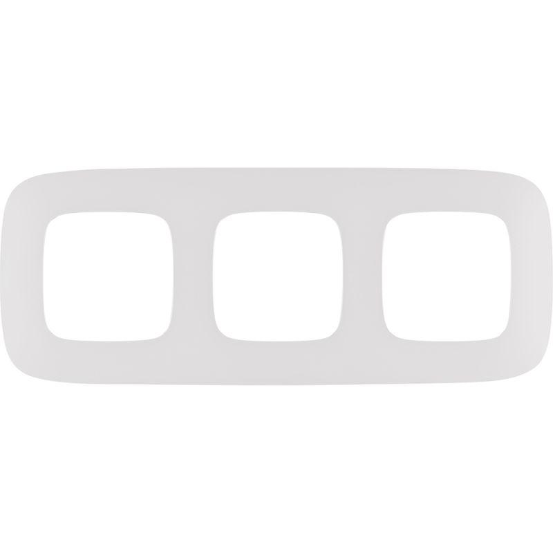 Рамка 3-м Valena Allure универсальная бел. Leg 754303