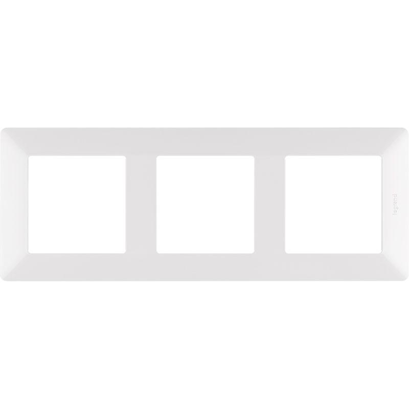 Рамка 3-м Valena Life универсальная бел. Leg 754003