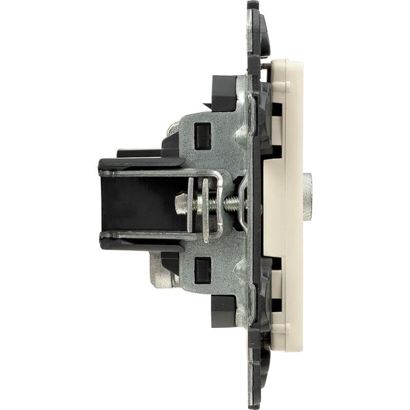 Механизм розетки TV с топологией "звезда" Valena Life 1 выход 0-2400МГц с лиц. панелью сл. кость Leg 753551