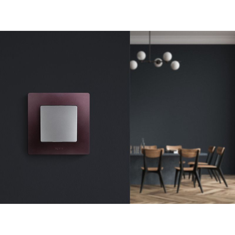 Механизм выключателя 1-кл. СП Etika 10А IP20 250В 10AX авт. зажимы алюм. Leg 672401