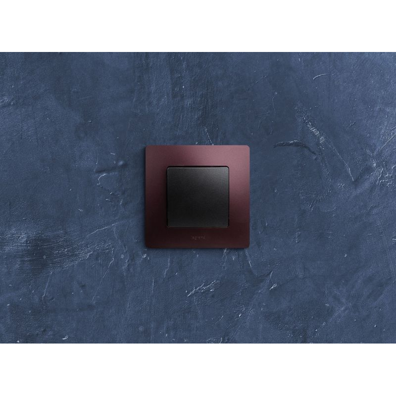 Механизм выключателя 1-кл. СП Etika 10А IP20 250В 10AX авт. зажимы антрацит Leg 672601