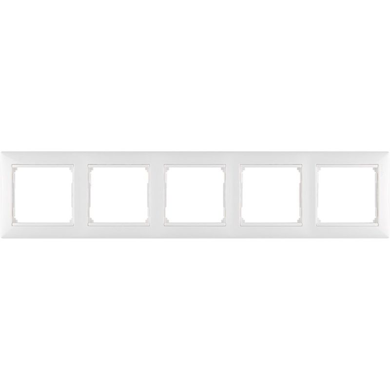 Рамка 5-м Valena горизонт. бел. Leg 774455