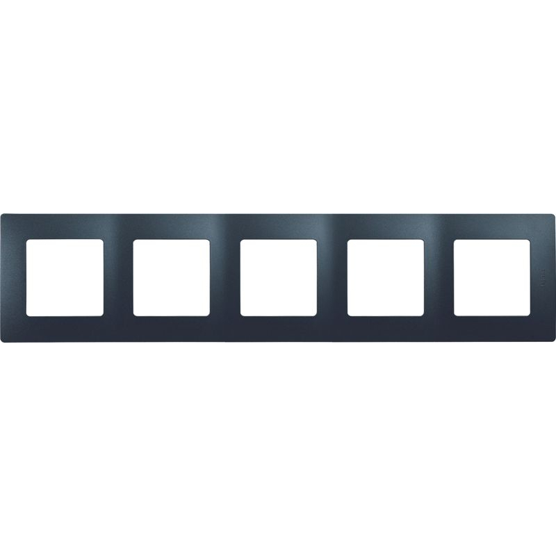 Рамка 5-м Etika антрацит Leg 672585