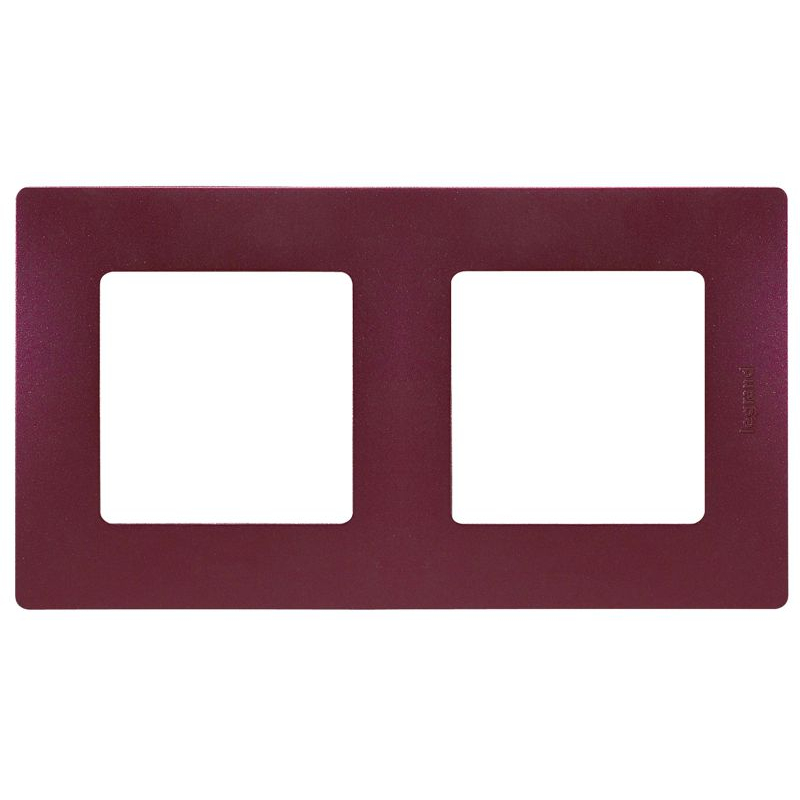 Рамка 2-м Etika сливовый Leg 672562