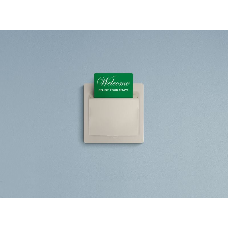 Механизм выключателя карточного 1-кл. СП Etika 2А IP20 с выдержкой времени и подсветкой для гостиничных номеров сл. кость Leg 672393