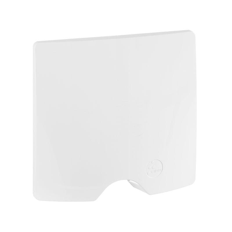 Вывод кабеля IP44 с зажимом для кабеля, цвет белый