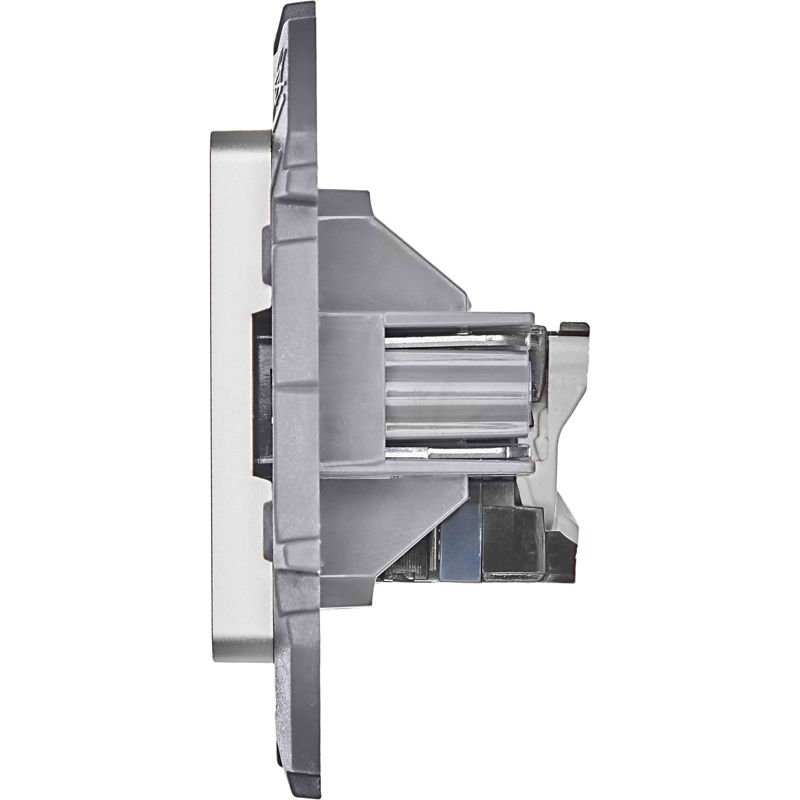 Механизм розетки информационной RJ45 Inspiria CAT.6 UTP алюм. Leg 673832