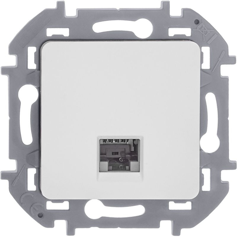 Механизм розетки информационной RJ45 Inspiria CAT.6 UTP бел. Leg 673830
