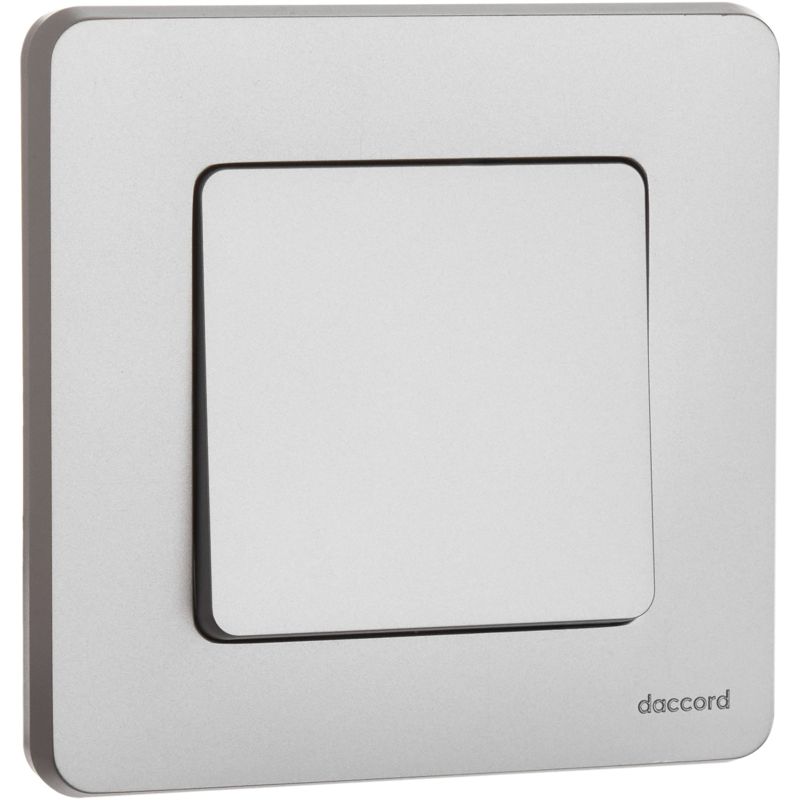 Механизм переключателя 1-кл. Inspiria 10А IP20 250В 10AX алюм. Leg 673652