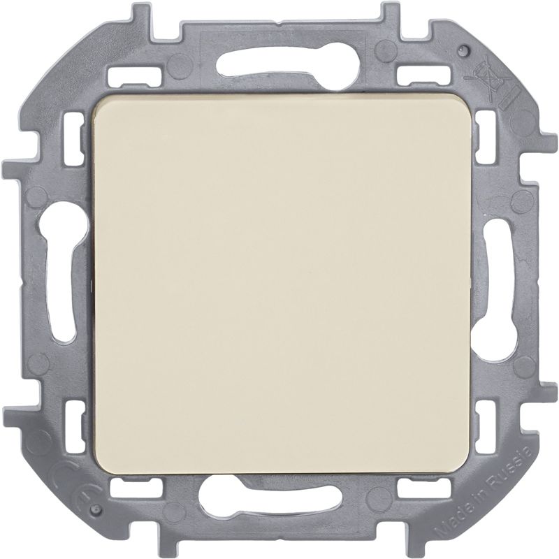 Механизм переключателя 1-кл. Inspiria 10А IP20 250В 10AX сл. кость Leg 673651
