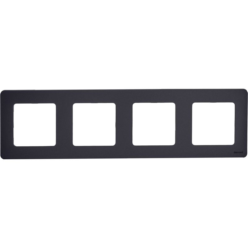 Рамка 4-м Inspiria антрацит Leg 673963