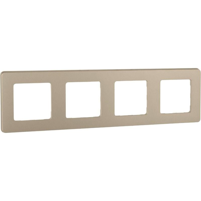 Рамка 4-м Inspiria шампань Leg 673968