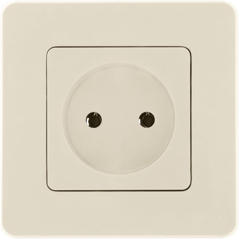 Механизм розетки 1-м СП Inspiria 16А IP20 250В 2P сл. кость Leg 673711