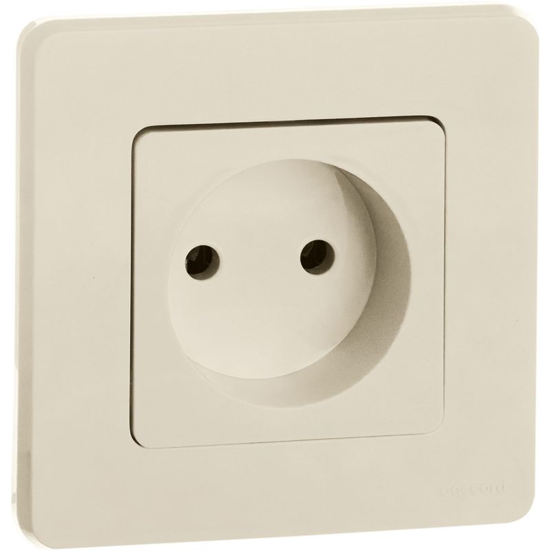 Механизм розетки 1-м СП Inspiria 16А IP20 250В 2P сл. кость Leg 673711