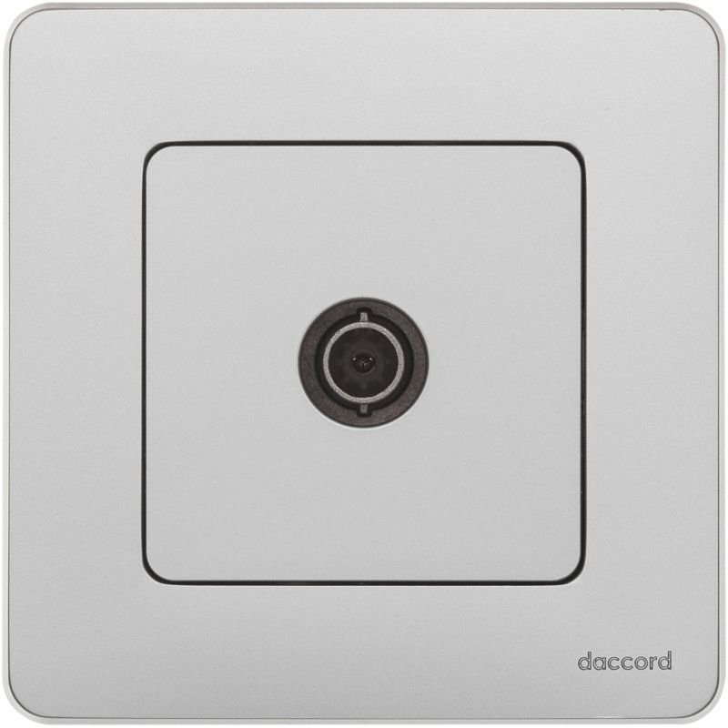 Механизм розетки TV "звезда" Inspiria 2дБ 0-2400мГц алюм. Leg 673852