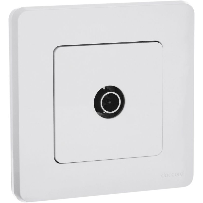 Механизм розетки TV "звезда" Inspiria 2дБ 0-2400мГц бел. Leg 673850