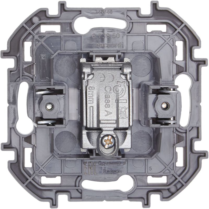 Механизм розетки TV "звезда" Inspiria 2дБ 0-2400мГц бел. Leg 673850