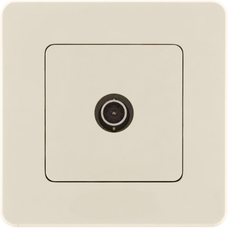 Механизм розетки TV "звезда" Inspiria 2дБ 0-2400мГц сл. кость Leg 673851