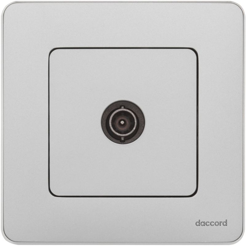 Механизм розетки оконечной TV Inspiria 10дБ 5-862мГц алюм. Leg 673872