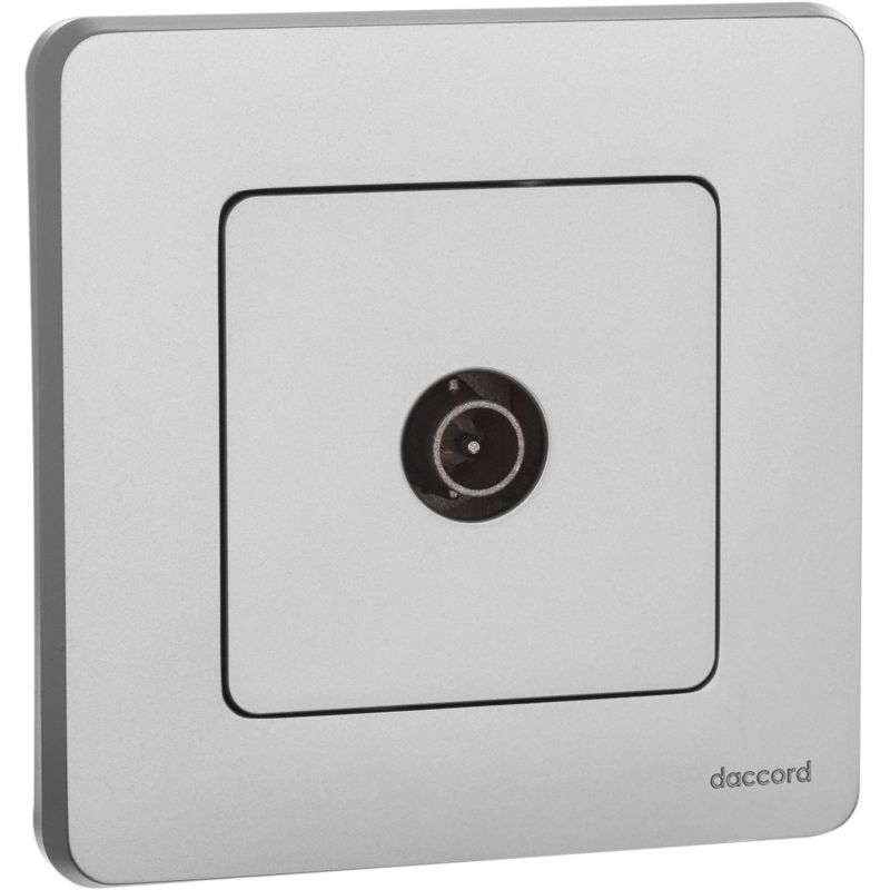 Механизм розетки оконечной TV Inspiria 10дБ 5-862мГц алюм. Leg 673872