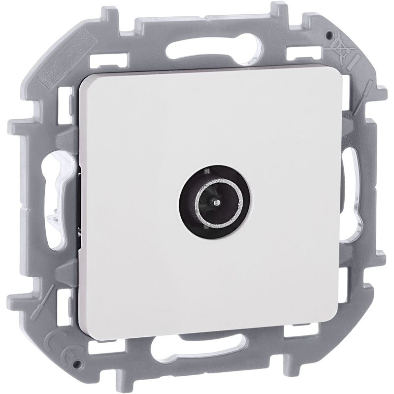 Механизм розетки оконечной TV Inspiria 10дБ 5-862мГц бел. Leg 673870