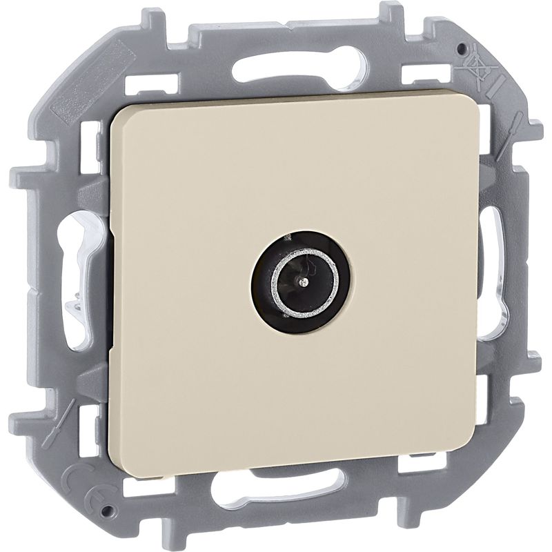 Механизм розетки оконечной TV Inspiria 10дБ 5-862мГц сл. кость Leg 673871