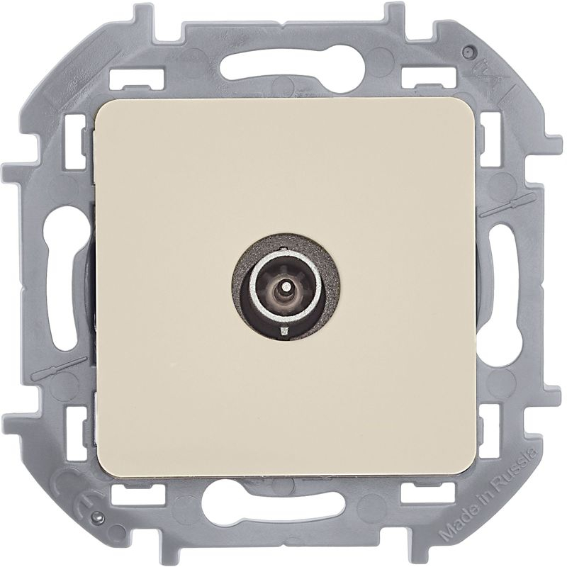 Механизм розетки оконечной TV Inspiria 10дБ 5-862мГц сл. кость Leg 673871