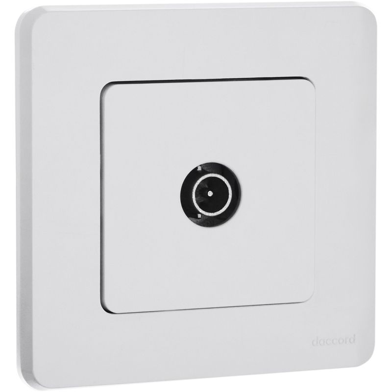 Механизм розетки проходной TV Inspiria 14дБ 5-862мГц бел. Leg 673860