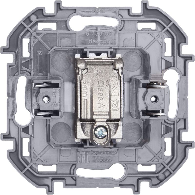 Механизм розетки проходной TV Inspiria 14дБ 5-862мГц бел. Leg 673860