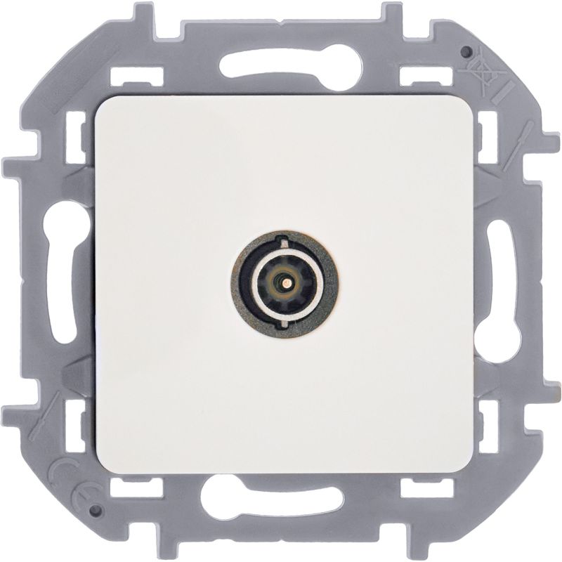 Механизм розетки проходной TV Inspiria 14дБ 5-862мГц бел. Leg 673860