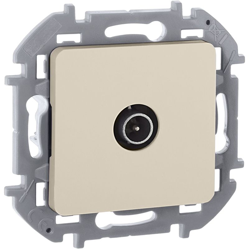 Механизм розетки проходной TV Inspiria 14дБ 5-862мГц сл. кость Leg 673861