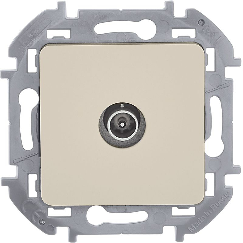 Механизм розетки проходной TV Inspiria 14дБ 5-862мГц сл. кость Leg 673861