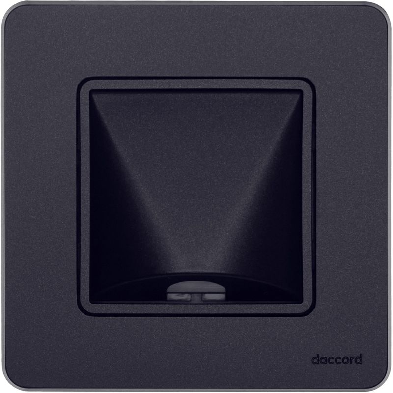 Вывод кабеля Inspiria с зажимом для крепления антрацит Leg 673893