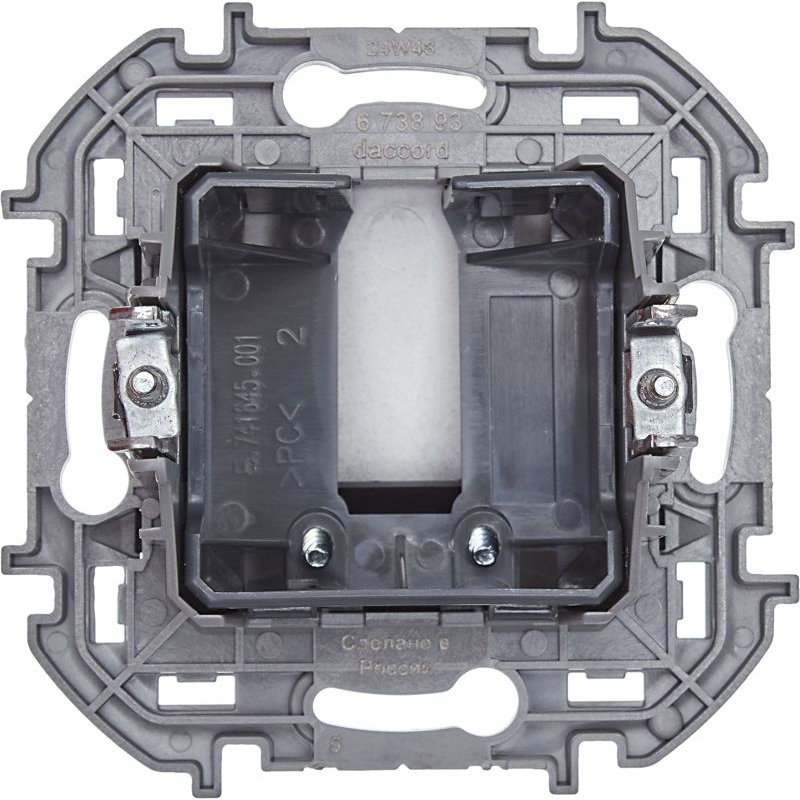 Вывод кабеля Inspiria с зажимом для крепления антрацит Leg 673893