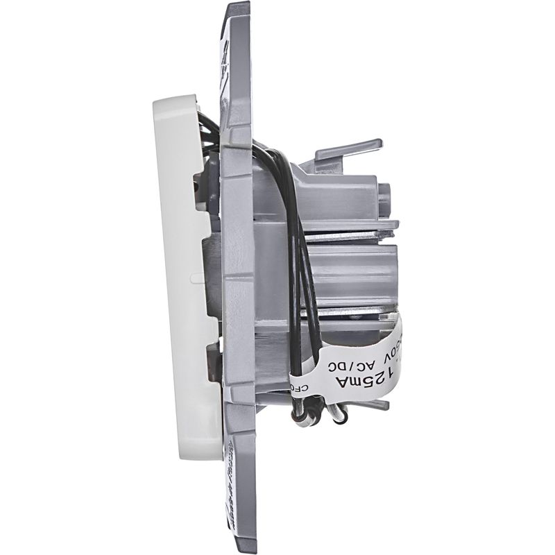 Механизм выключателя 2-кл. Inspiria 10А IP20 250В 10AX с подсветкой / индикацией бел. Leg 673630