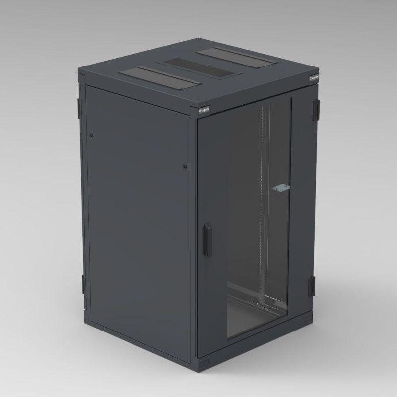 Шкаф коммутационный 19дюйм 25U 800х1000х1300мм Leg 446081