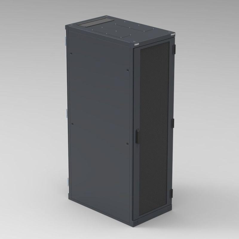 Шкаф серверный 19дюйм 42U 800х1200мм в плоской упаковке с боковыми панелями Leg 446035