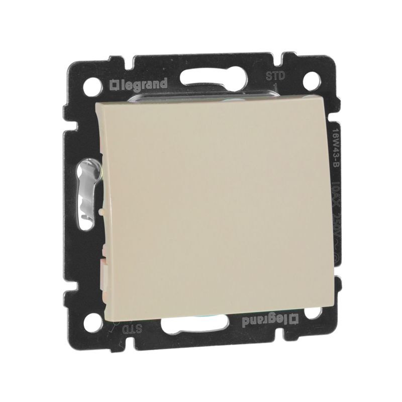 Механизм выключателя 1-кл. СП Valena 10А IP31 250В сл. кость Leg 774301