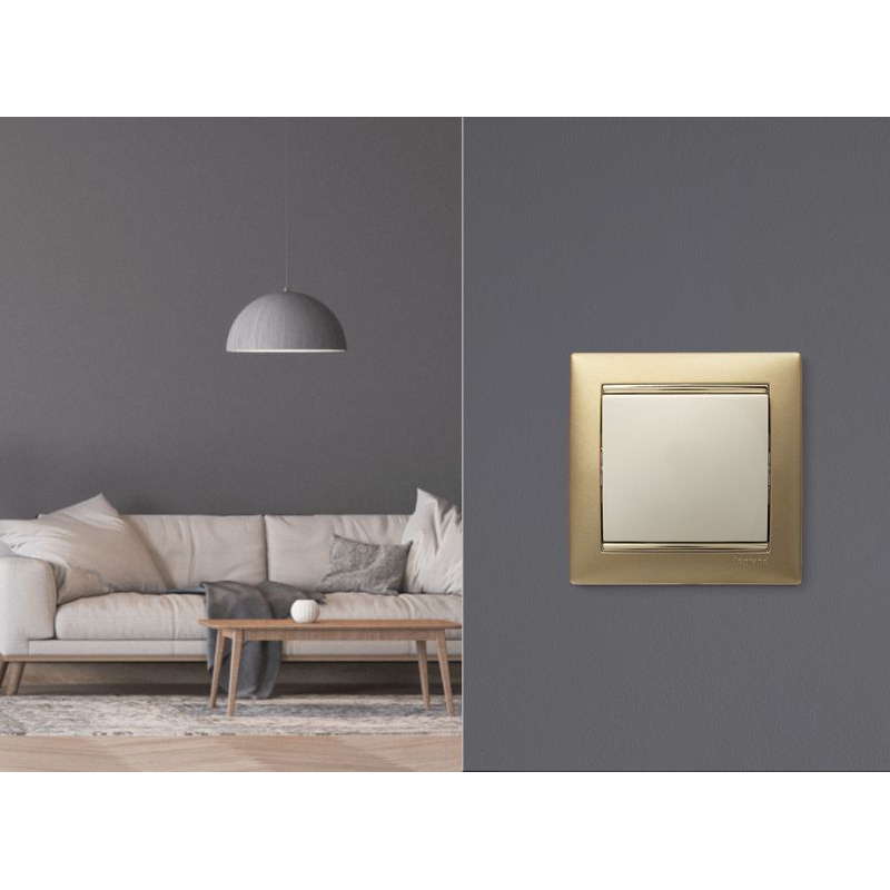 Механизм выключателя 1-кл. СП Valena 10А IP31 250В сл. кость Leg 774301