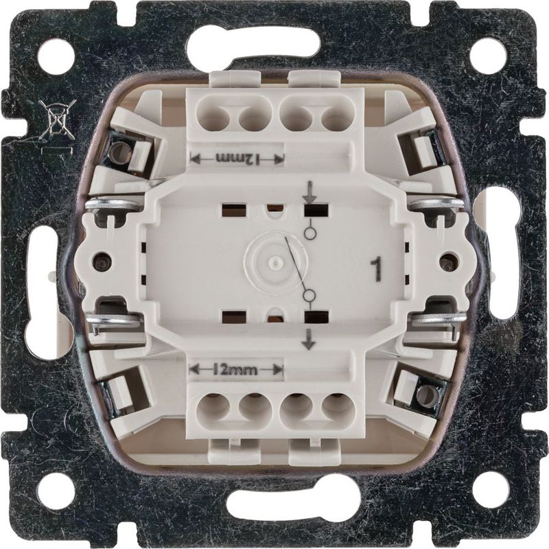 Механизм выключателя 1-кл. СП Valena 10А IP31 250В сл. кость Leg 774301