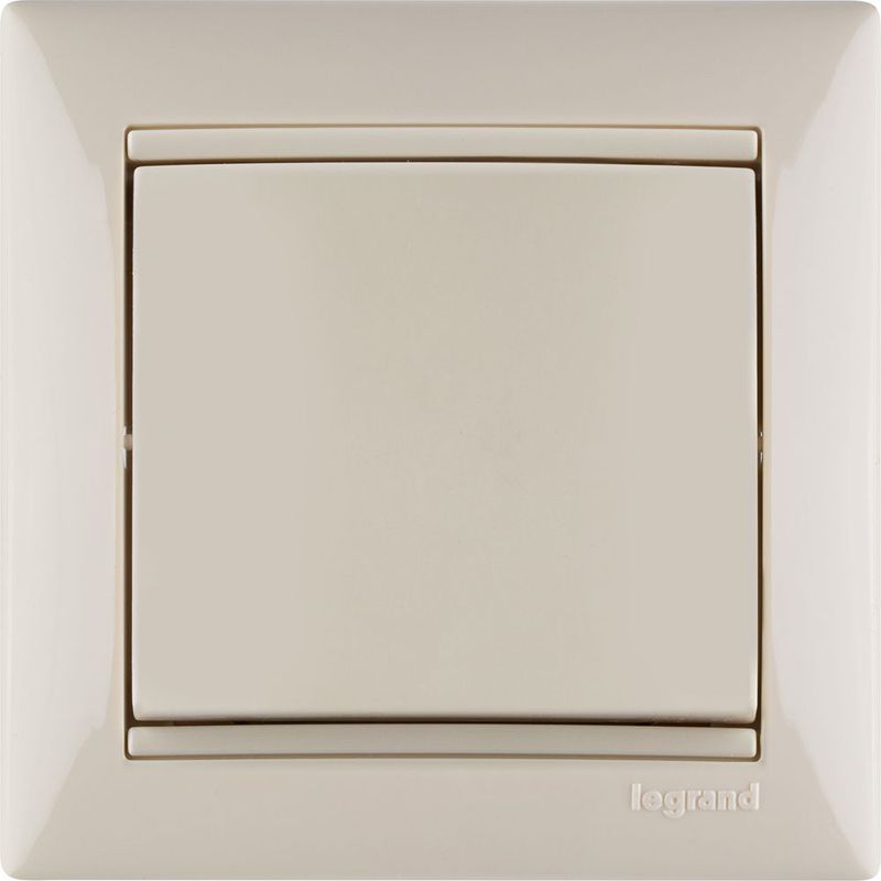 Механизм переключателя проходного на 2 направления 1-кл. СП Valena 10А IP31 250В сл. кость Leg 774306