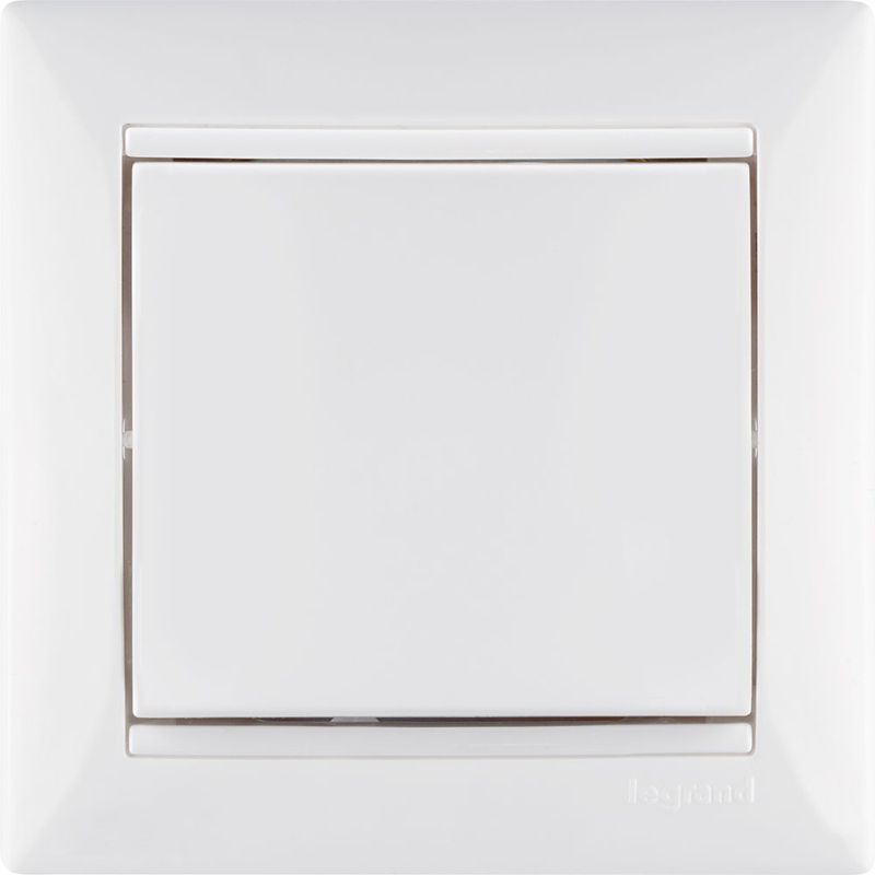 Механизм переключателя проходного на 2 направления 1-кл. СП Valena 10А IP31 250В бел. Leg 774406