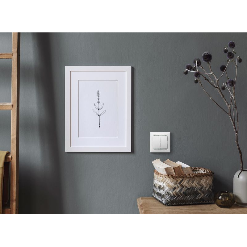 Механизм выключателя 2-кл. СП Valena 10А IP31 250В бел. Leg 774405