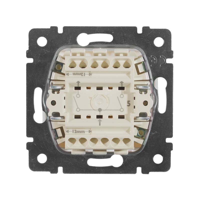 Механизм выключателя 2-кл. СП Valena 10А IP31 250В бел. Leg 774405