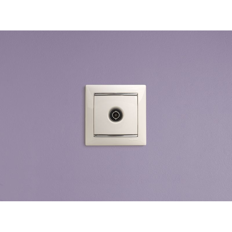 Механизм розетки TV СП Valena 1.5дБ бел. Leg 774429