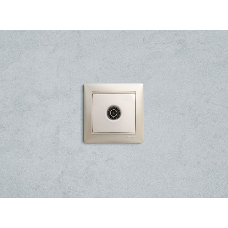 Механизм розетки TV СП Valena 1.5дБ бел. Leg 774429