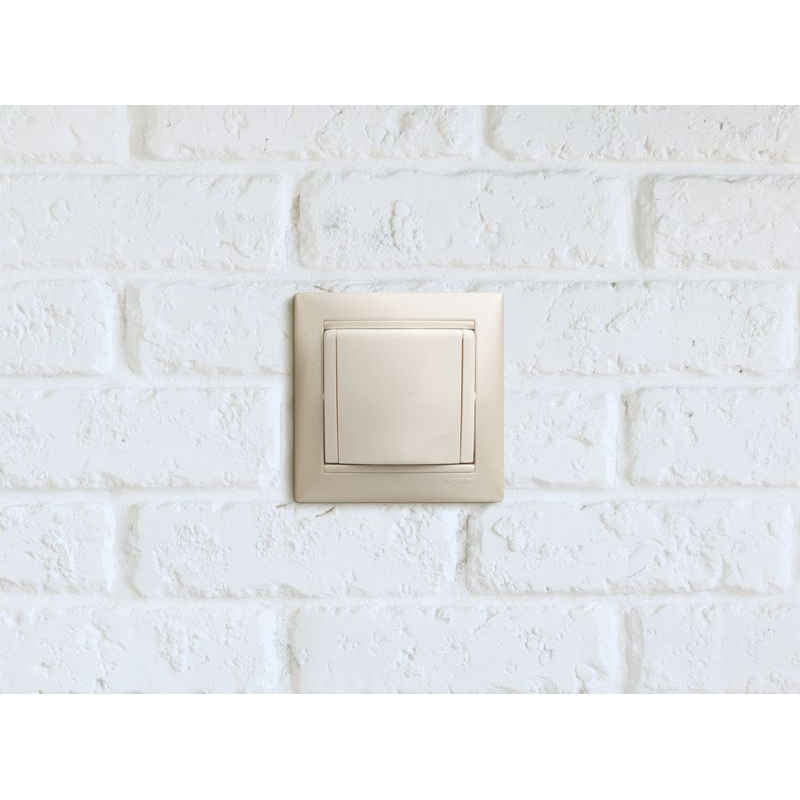 Механизм розетки 1-м СП Valena 16А IP21 2P+E с заземл. защ. шторки с крышкой на винтах бел. Leg 774422